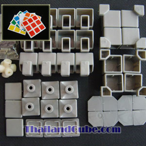 Gray DIY 3x3x3 Cube (C)