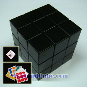 Black 3x3x3 Blank Cube (Dragon)