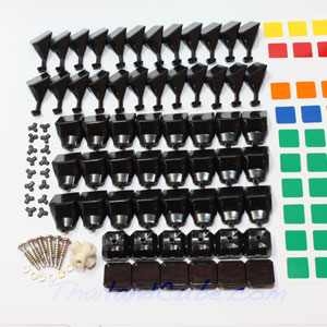 Dayan II Guhong 3x3x3 Cube - DIY Kit Black