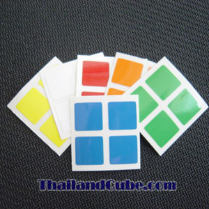 PVC sticker for Keychain 2x2x2 PVC sticker for Keychain 2x2x2