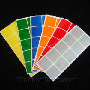 Sticker ใส (3x3x3)